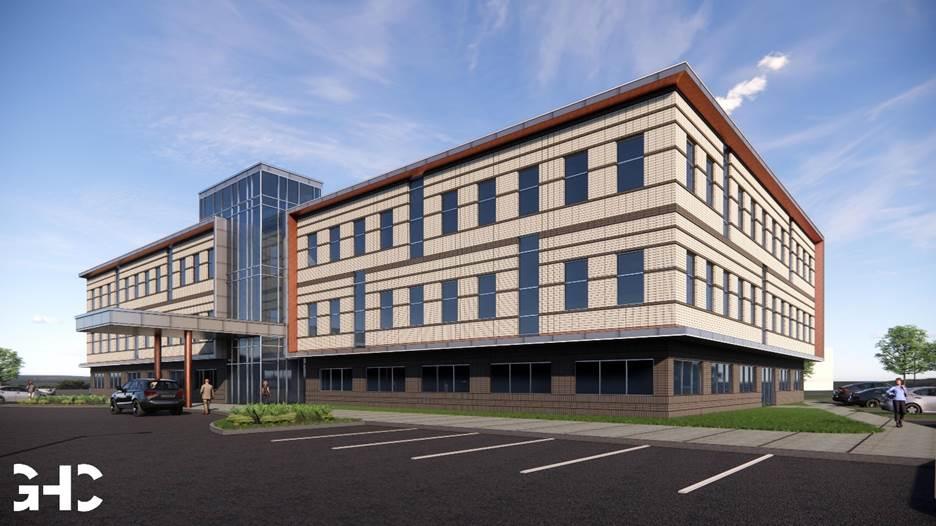 medical office building rendering
