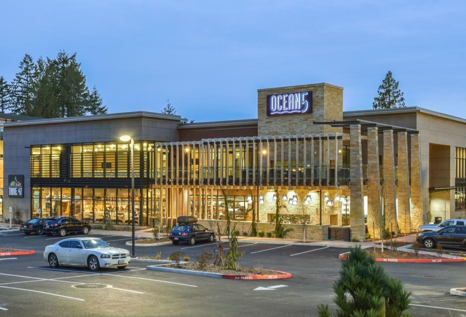 The Ocean5 entertainment complex in Gig Harbor, Washington