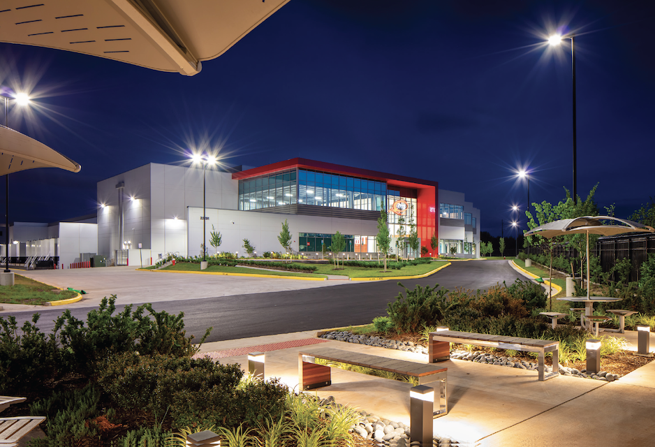 A rendering of one of the planned QTS data centers in Prince William County. 