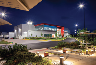 A rendering of one of the planned QTS data centers in Prince William County. 