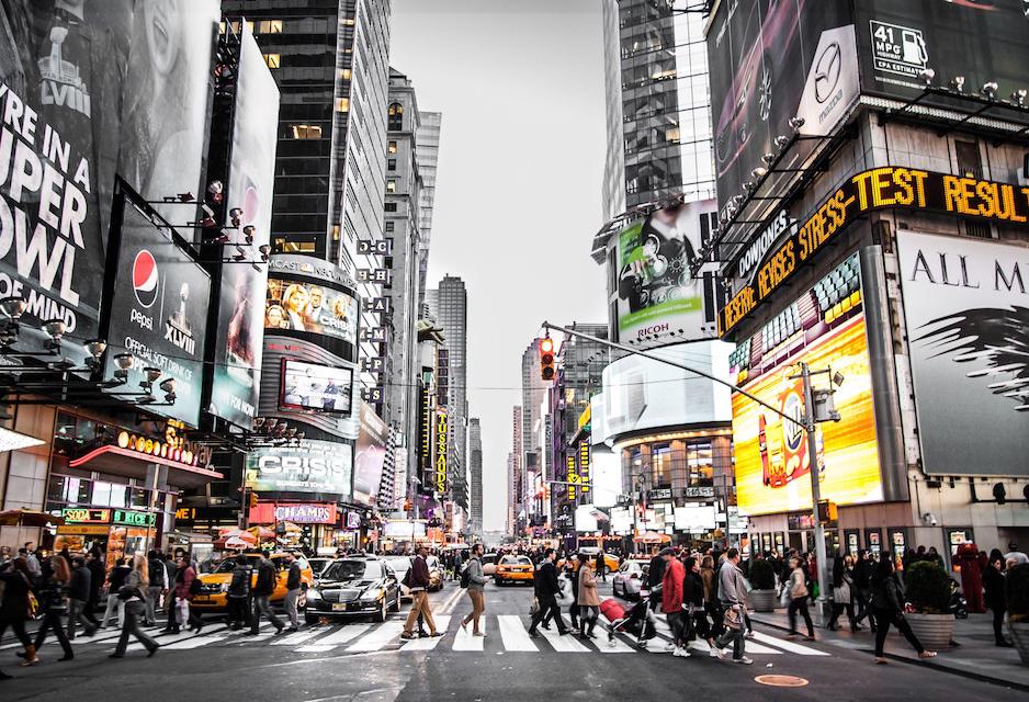 Times Square In New York City Times Square in New York City