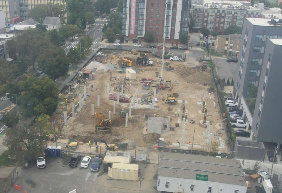 Work has begun on the second phase of Northwest One, seen from MRP's construction camera.