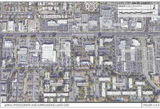 Photo of an Aerial view of the Stevens Creek site