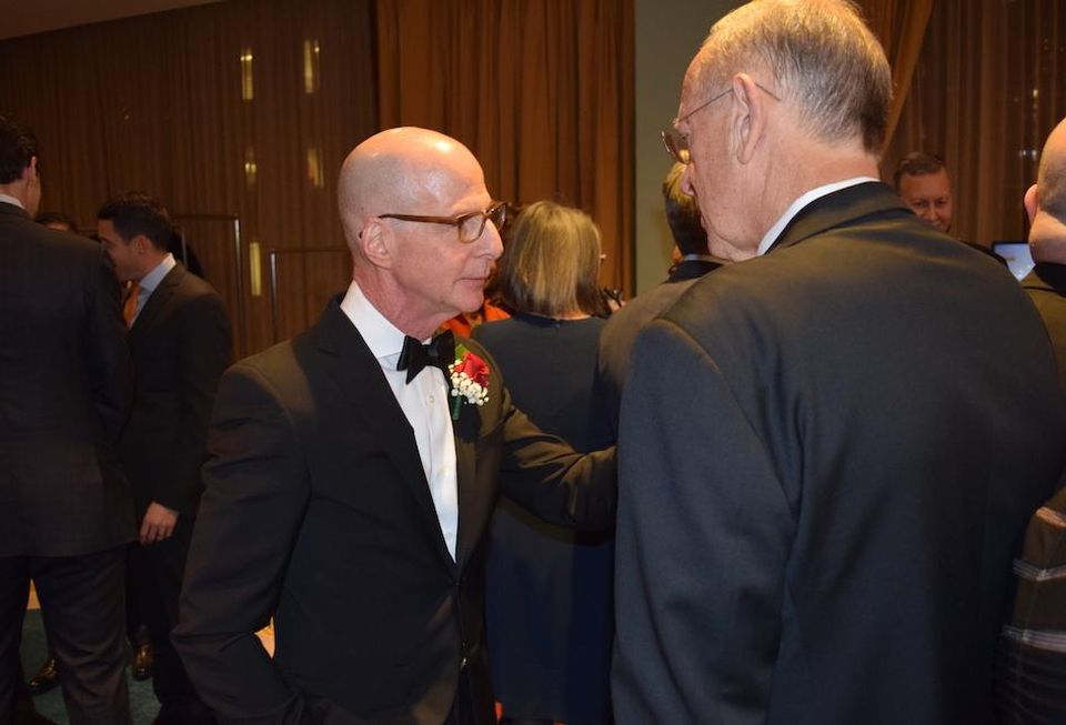 Vornado's David Greenbaum was honored with The Harry B. Helmsley Distinguished New Yorker Award at REBNY's 124th annual banquet Jan. 16, 2020.