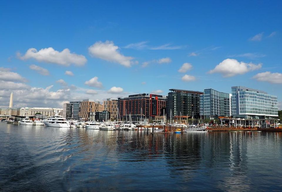 The Wharf The Wharf from a water taxi