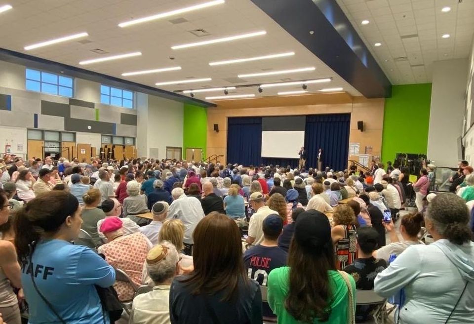 Hundreds of residents gathered Wednesday at a town hall in Silver Spring to voice opposition to the zoning plan.