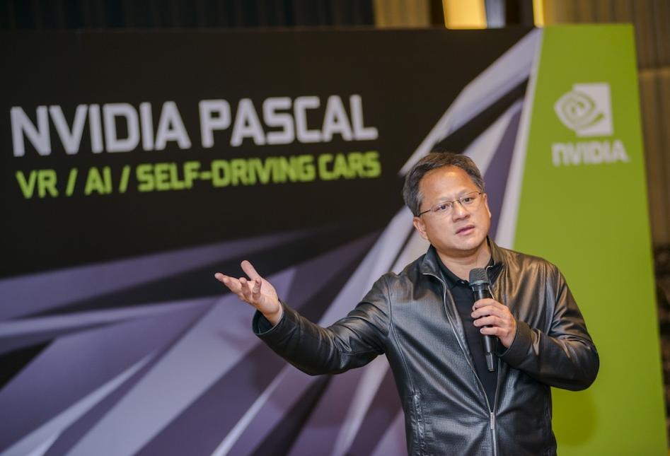 Nvidia CEO Jensen Huang in 2016. 