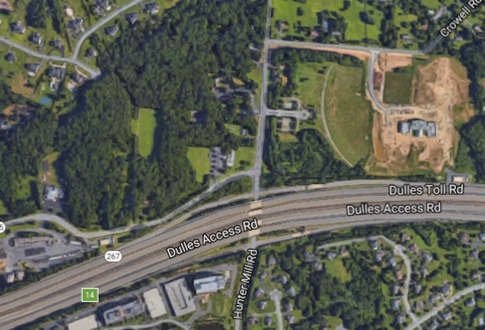 Dulles Toll Road development site