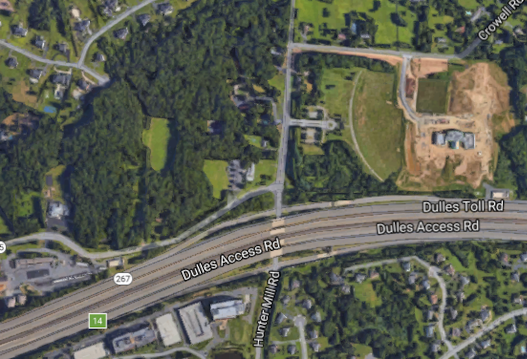 Dulles Toll Road development site
