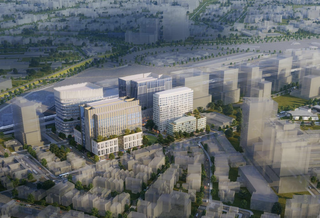 A rendering of Core Investments' 3.8M SF On The Dot development in Dorchester.