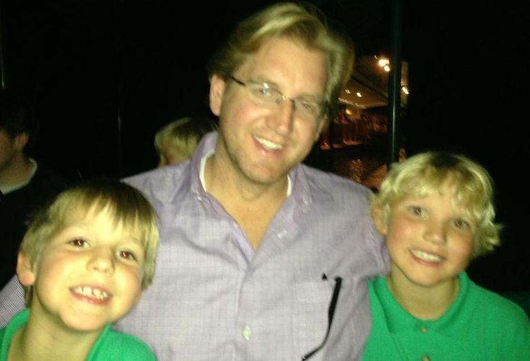 Rosebriar's managing director Ryan Stewart with his sons