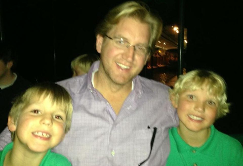 Rosebriar's managing director Ryan Stewart with his sons