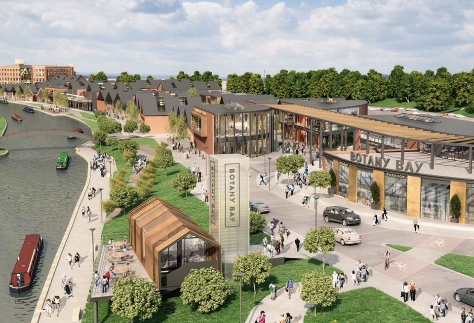 Botany Bay outlet retail park Chorley Lancashire Manchester August 2018