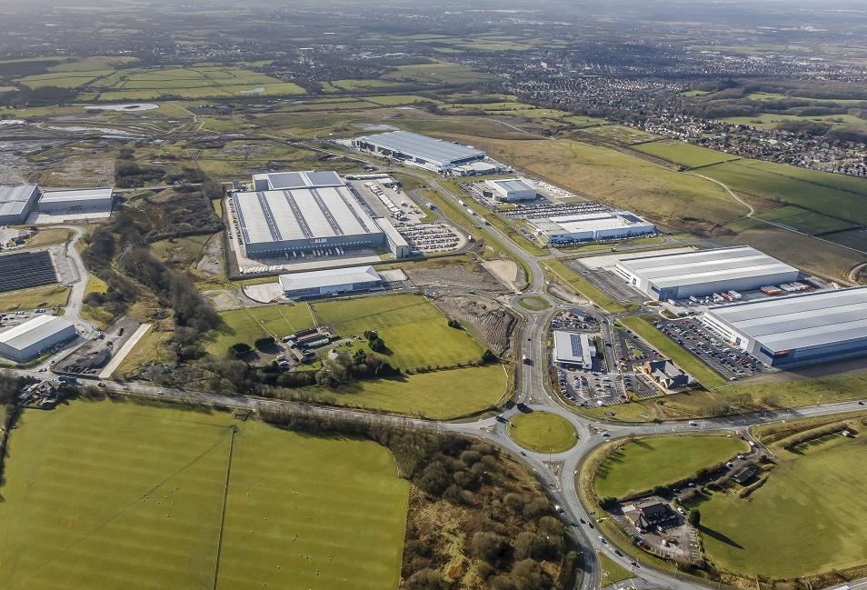 Harworth's Logistics North site, Bolton near Manchester