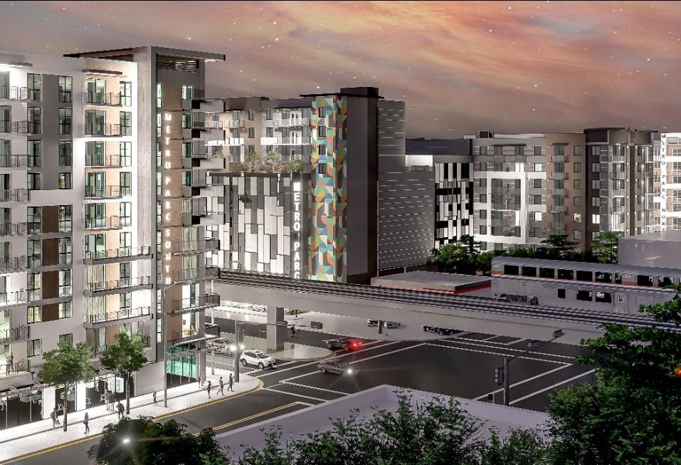 Metro Parc North South MG Developer Baron Property Group Hialeah Miami 983 East 26th Street Transit Oriented Development