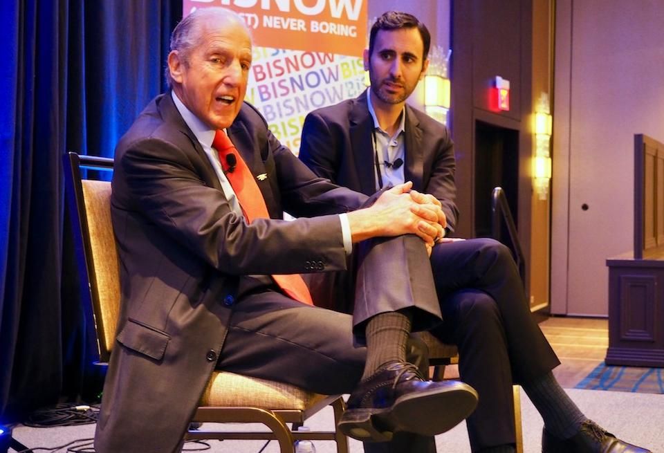 Cordish Cos. CEO David Cordish and Streetsense's Adam Williamowsky