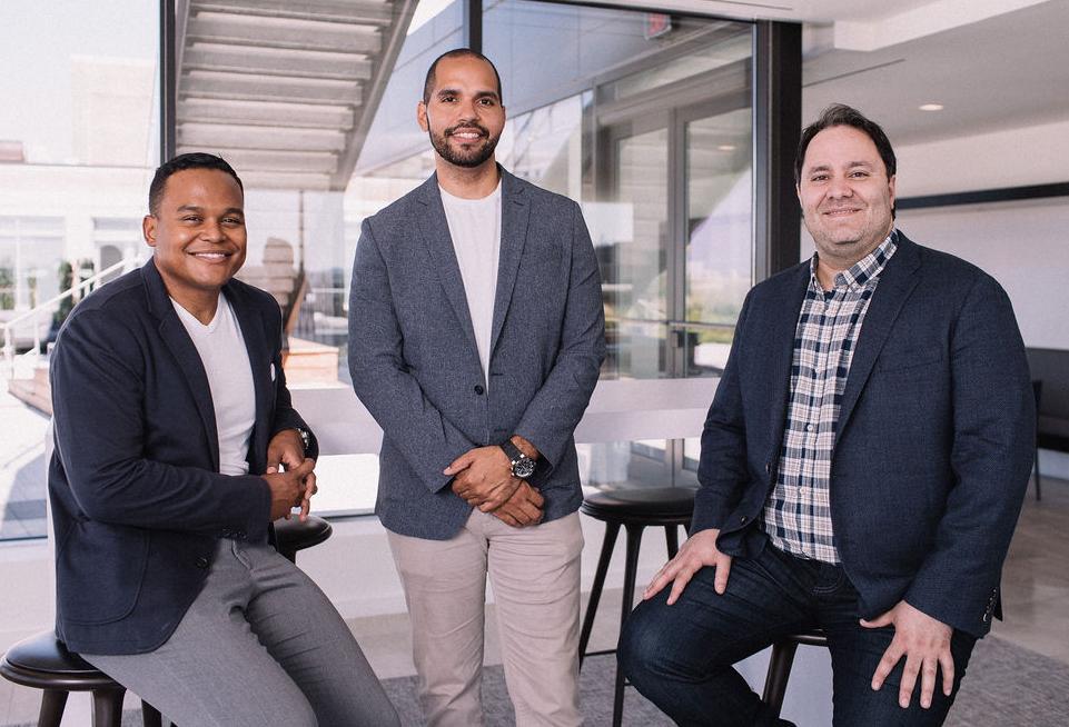 BYNDfit co-founders Carl Pierre, Ryan Macaulay and Raymond Rahbar