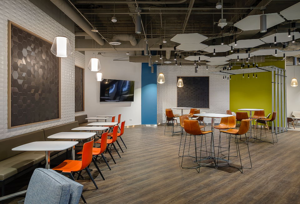 Axis Tower Tenant Dining Area