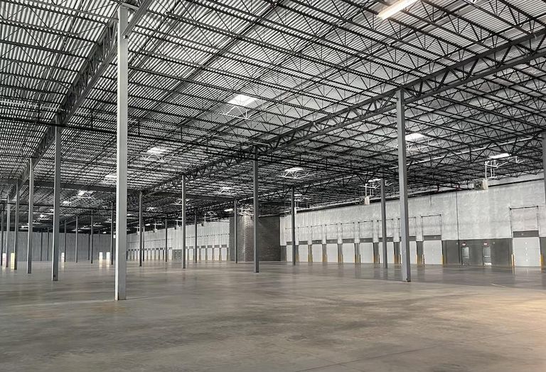 The interior of Matan Cos.' 700 Progress Way, photographed during a Bisnow event it hosted in March 2023. 