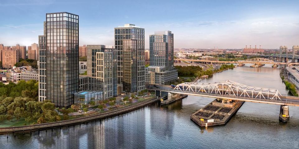 Bankside along the Harlem River, Brookfield