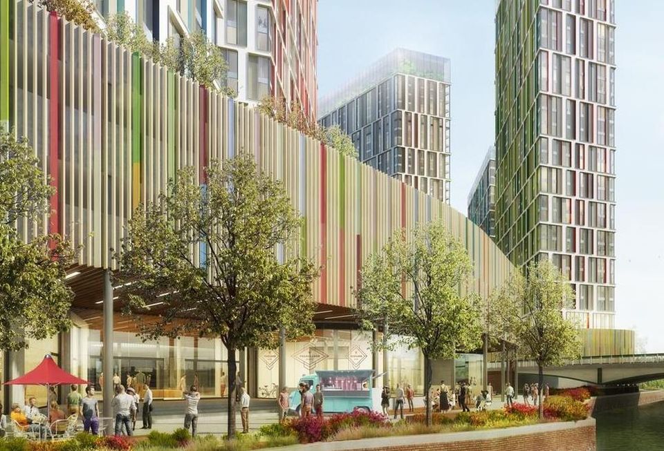 Trinity Islands residential apartment Manchester Allied London