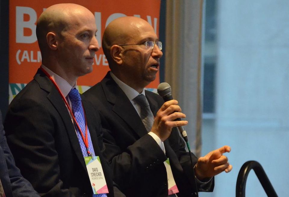 Rockwood Capital partner David Streicher and Ariel Property Advisors president Shimon Shkury