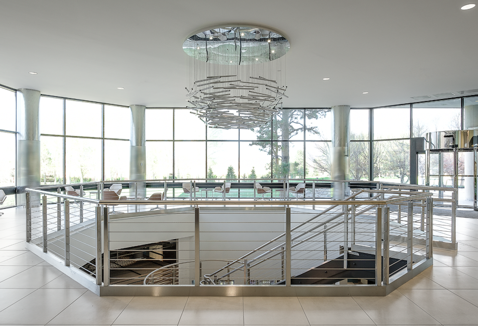 Axis Tower Renovated Stairway