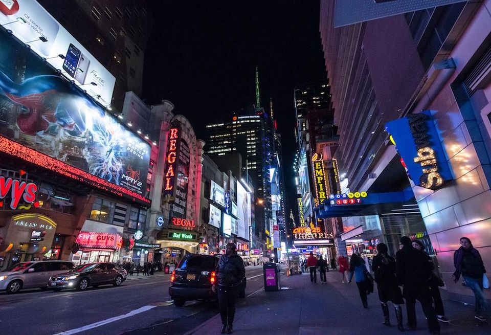 Times Square in Manhattan