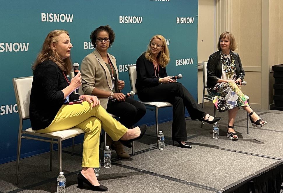 23/Consulting LLC's Diana Horvat, HKS' Shantee Blain, Lighting Environments' Erin McDannald and Hickok Cole's Yolanda Cole.