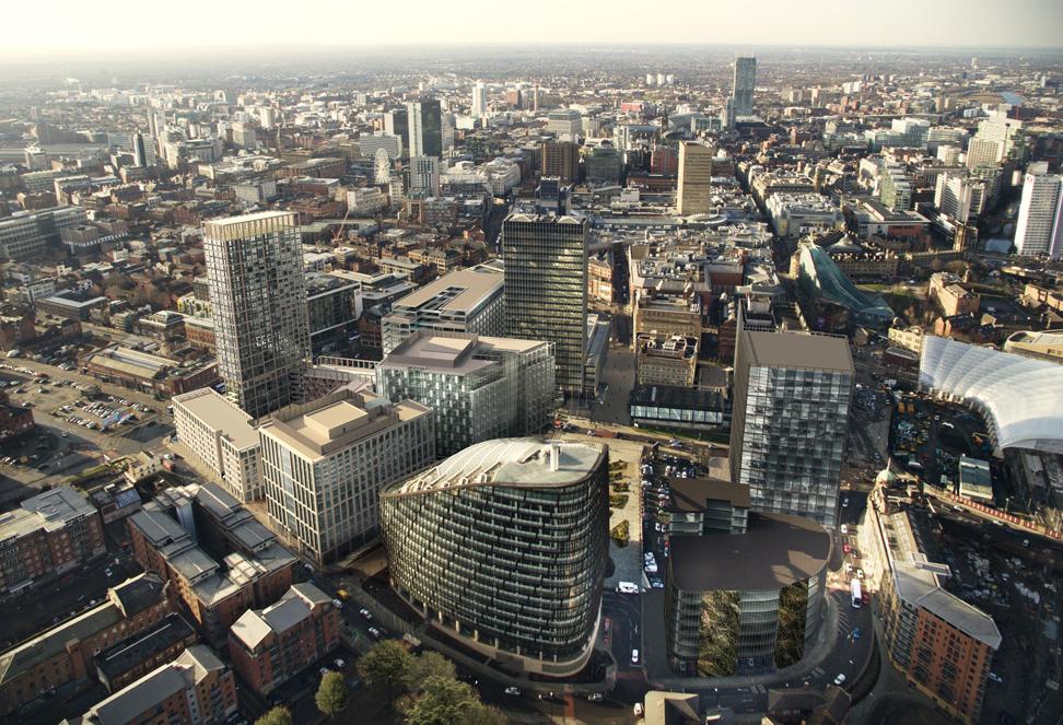 Hermes NOMA development 20-acres central Manchester - MEPC appointed development manager Jan 2018