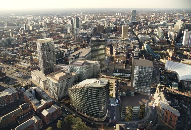 Hermes NOMA development 20-acres central Manchester - MEPC appointed development manager Jan 2018