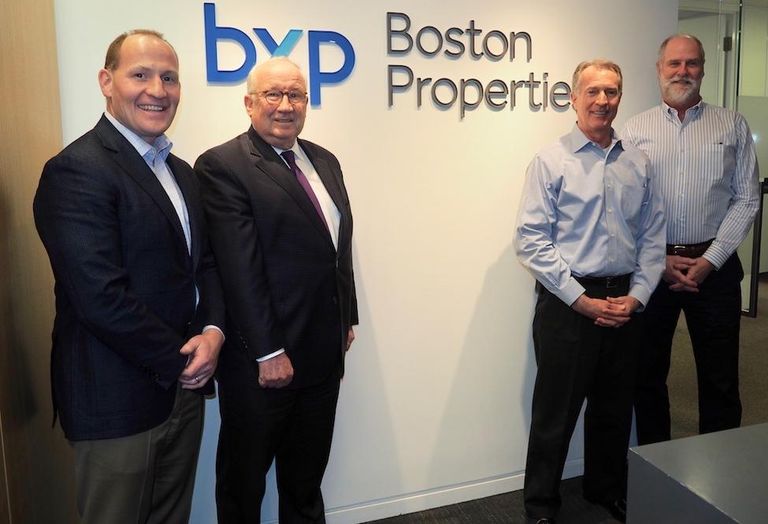 Boston Properties Pete Otteni, Ray Ritchey, Jonathan Kaylor and Peter Johnston
