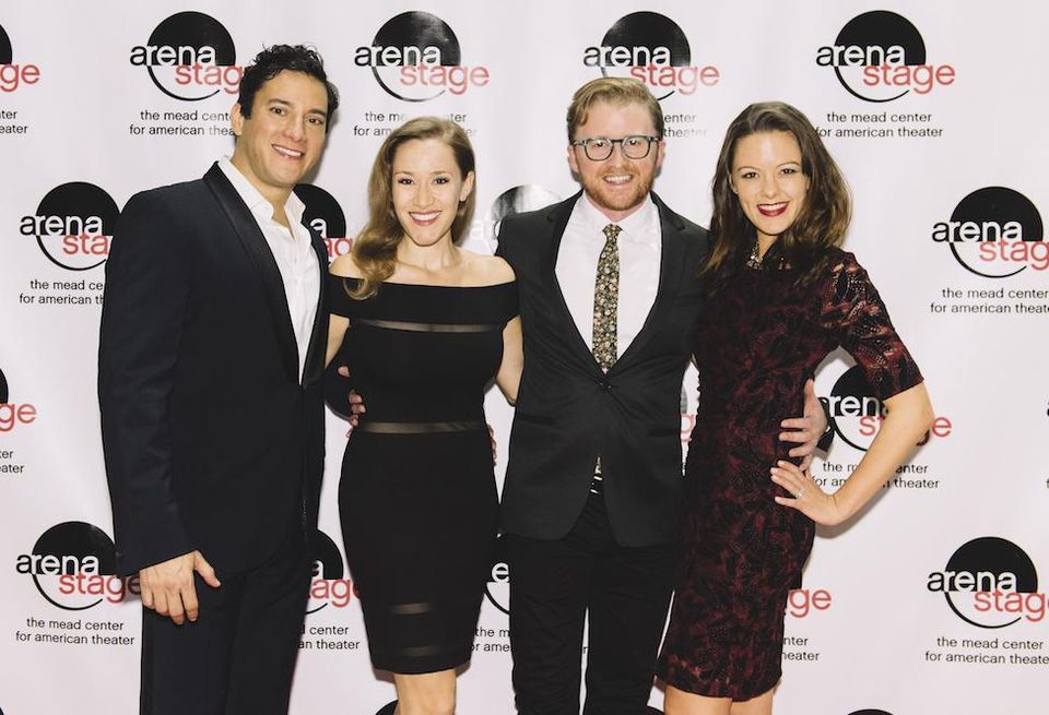 Nicholas Rodriguez, Betsy Morgan, Kurt Boehm and Kate Rockwell of Carousel at Arena Stage