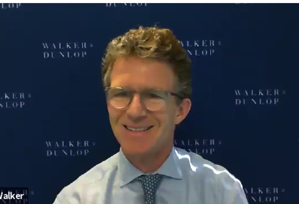 Walker & Dunlop CEO Willy Walker on a webinar with Admiral William H. McRaven