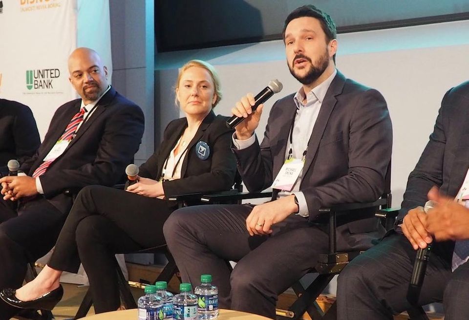 Menkiti Group CEO Bo Menkiti, MidCity's Madi Ford and MRP Realty's Michael Skena