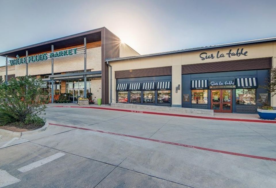 Trademark's Waterside in Fort Worth Whole Foods Sur La Table