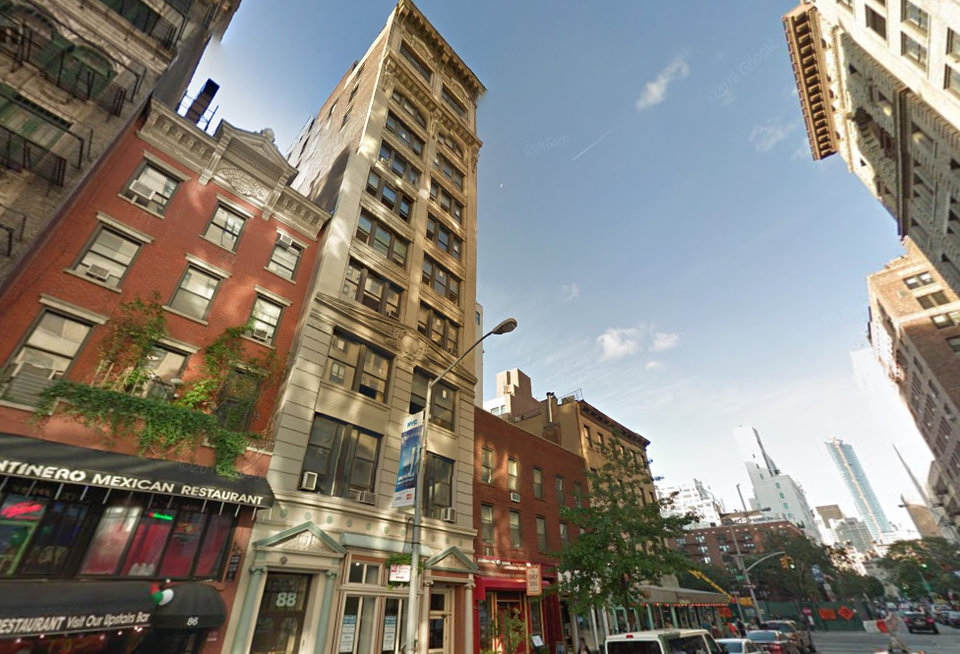 88 University Place in Greenwich Village