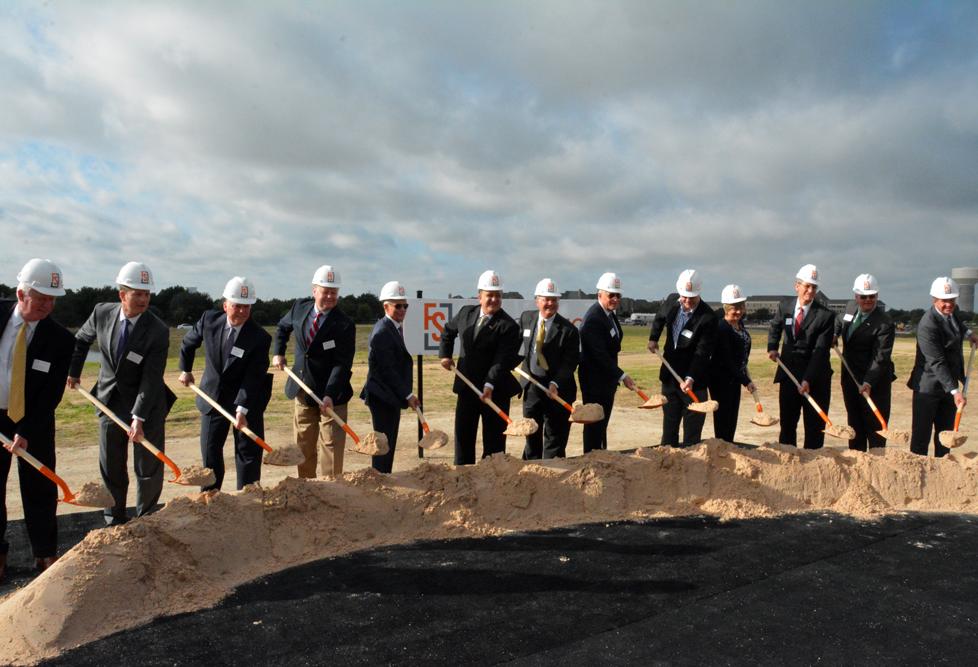 What used to be a hay field about an hour north of downtown Dallas is now well on its way to becoming the largest development in Frisco's $5B Mile. Frisco Station, the 242-acre master planned development on Warren Parkway, broke ground this morning.