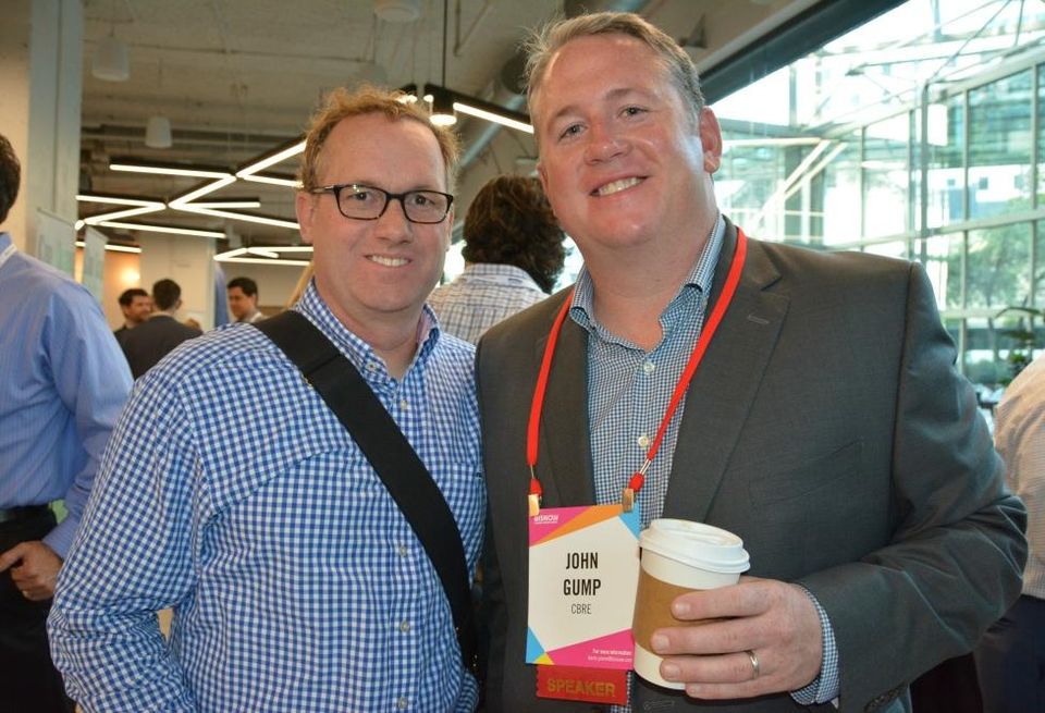 Knight Construction's Marc Knight, CBRE senior vice president John Gump