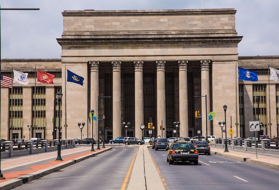 Amtrak's 30th Street Station in Philadelphia