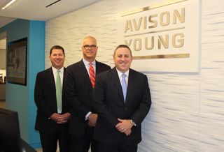 Avison Young Wesley Boatwright, Jonathan Goldstein and Michael Yavinsky