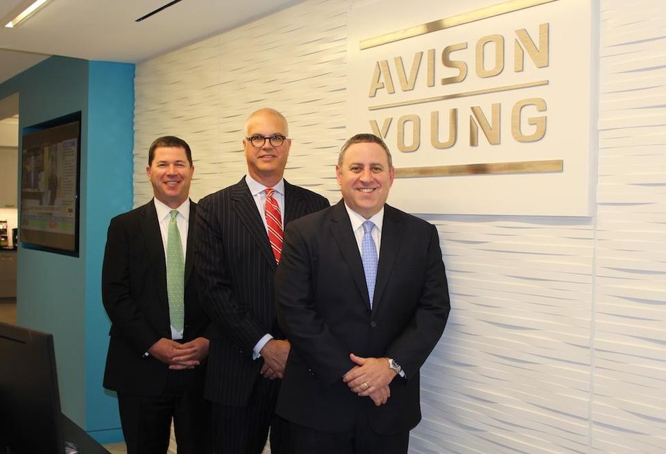 Avison Young Wesley Boatwright, Jonathan Goldstein and Michael Yavinsky