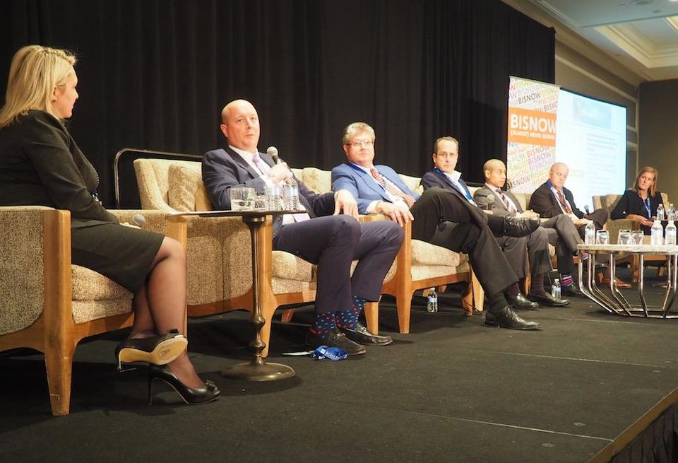 Cozen O'Connor's Meredith Moldenhauer, Post Brothers Apartments' Randy Hope, Transwestern's Dean Sigmon, Bernstein Cos. Joshua Bernstein, Jair Lynch Real Estate Partners' Jair Lynch, Pillar Financial's Ed Hussey and Mill Creek's Jessie Henry
