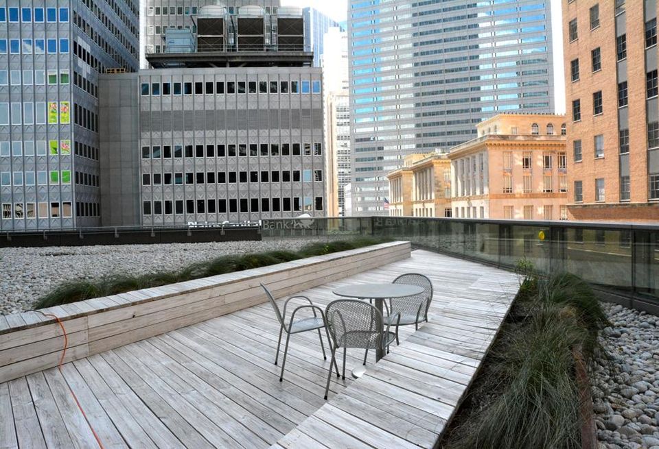 Dallas-based architecture firm HKS moved into its new HQ in 2013. One Dallas Center (formerly Patriot Tower) at 350 North St. Paul St now houses 15 stories of luxury apartments, transportation giant Greyhound and HKS. The architecture firm earned LEED Platinum sustainability with 83 points out of a possible 110 on the US Green Building Council’s scorecard. But the points HKS didn’t earn for its seven floors of office tell just as much of a story.