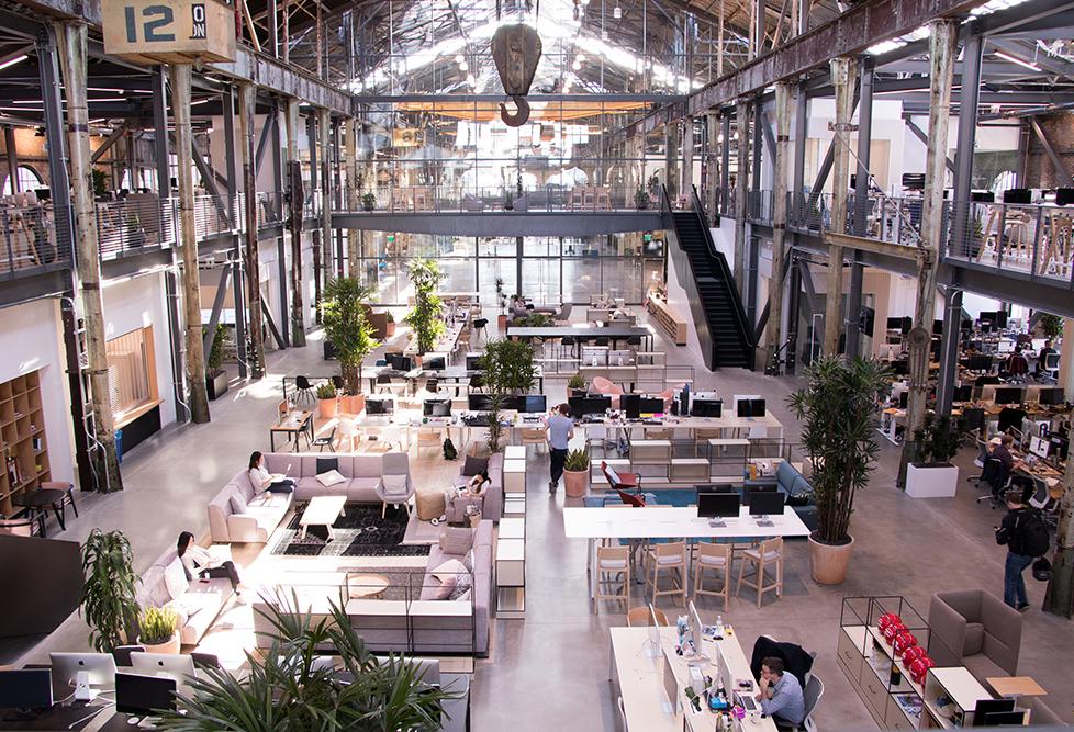 Gusto Moves Into Shoeless Open Office In Historic Pier 70