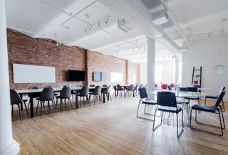 Breather's meeting space at 594 Broadway