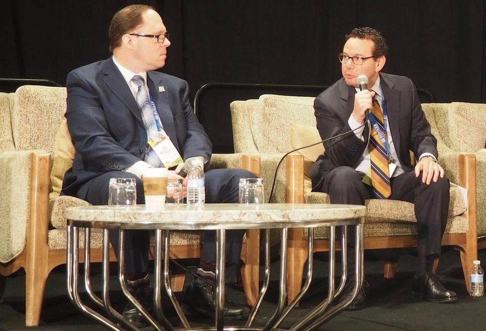 Martin Architectural Group Principal Dan McCauley and Madison Apartment Group Executive Vice President Greg Curci