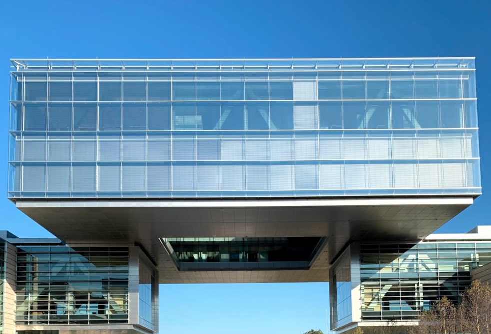 Exxon Mobil floating cube