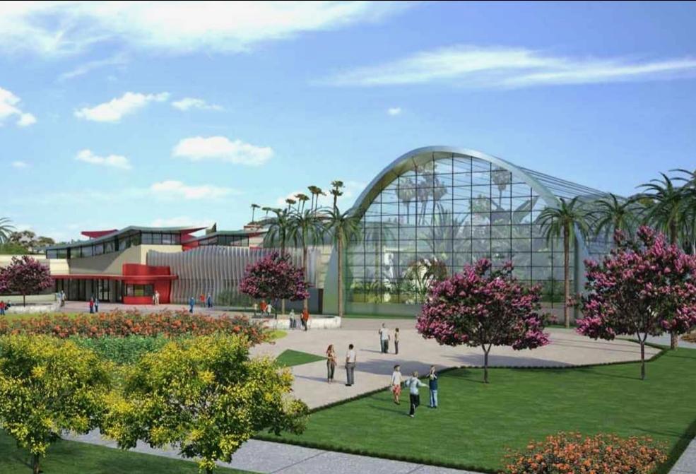 Rendering of Butterfly Palladium in Buena Park