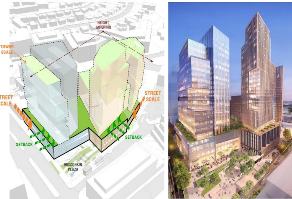 Carr Properties Apex Building rendering